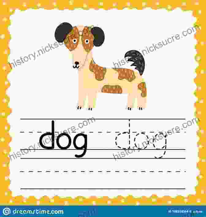 A Dog With The Letter D Written On It Alphabet Animals II : Alphabet With Pictures Alphabet Flash Cards For Toddlers Alphabet A Z Alphabet For Toddlers 1 3 (Alphabet Collection)