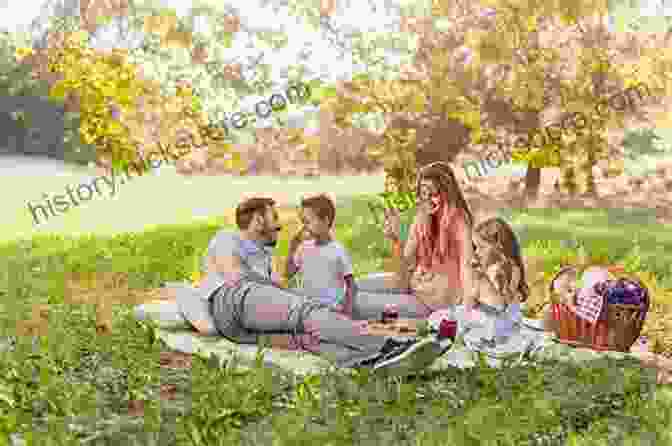 A Family Enjoying A Picnic In The Park. Homespun Memories For The Heart: More Than 200 Ideas To Make Unforgettable Moments