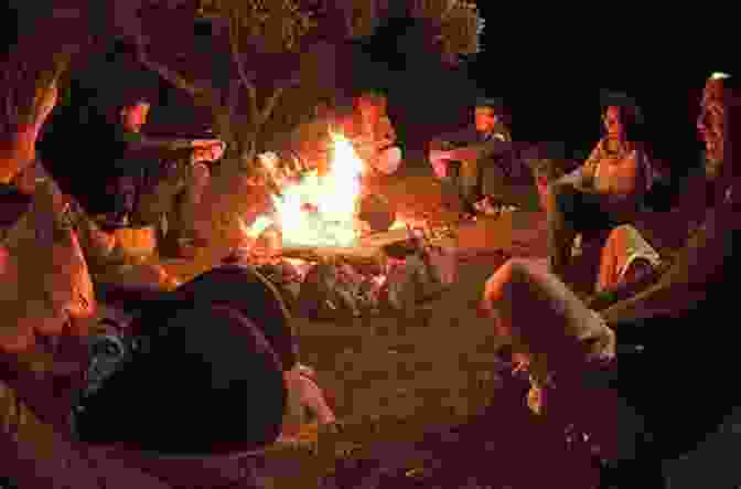 A Group Of Friends Sharing A Campfire, Laughing And Telling Stories. Homespun Memories For The Heart: More Than 200 Ideas To Make Unforgettable Moments