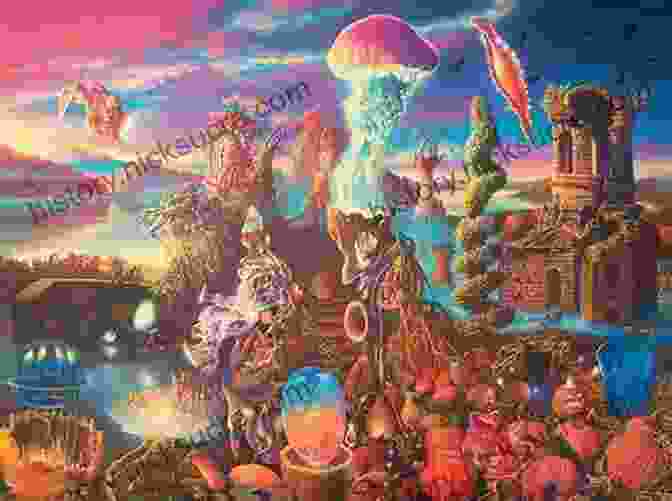 A Vibrant Painting Depicting A Surreal Landscape, Evoking A Sense Of Wonder And Introspection Mind Of A Superior Hitter: The Art Science And Philosophy