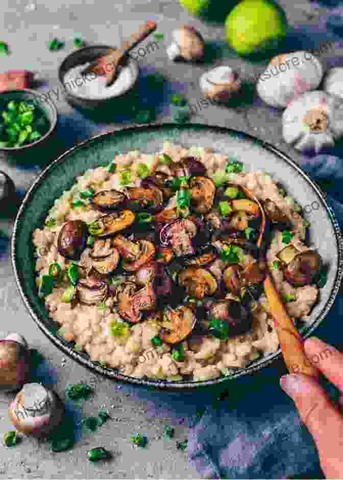 Creamy Vegan Risotto With Roasted Vegetables Vegan Cookbooks: 70 Of The Best Ever Scrumptious Vegan Dinner Recipes Revealed