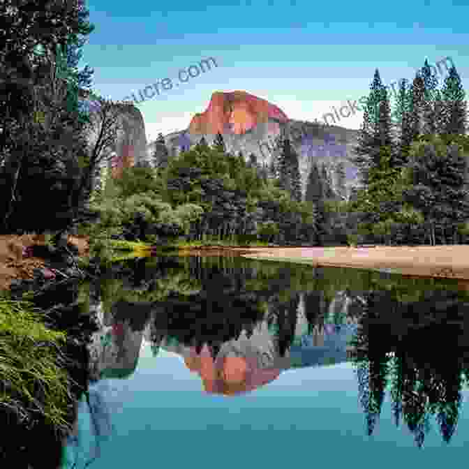Half Dome, A Massive Granite Dome, Rises Above The Merced River In Yosemite National Park, California. America S Best Day Hikes: Spectacular Single Day Hikes Across The States