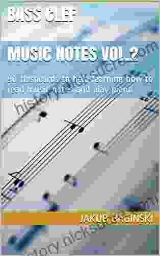 Bass Clef Music Notes Vol 2: 90 Flashcards To Help Learning How To Read Music Notes And Play Piano