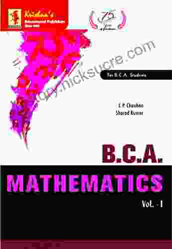 Krishna S BCA Mathematics I Edition 13B Pages 684 Code 354
