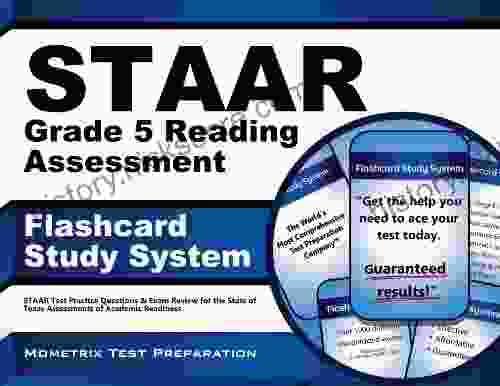 STAAR Grade 5 Reading Assessment Flashcard Study System: STAAR Test Practice Questions Exam Review For The State Of Texas Assessments Of Academic Readiness